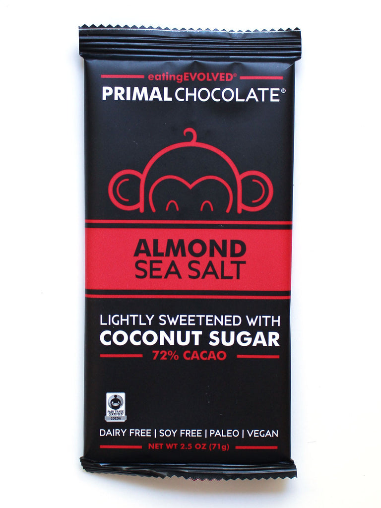 Almond & Sea Salt Chocolate Bar - HunnyBon - 2